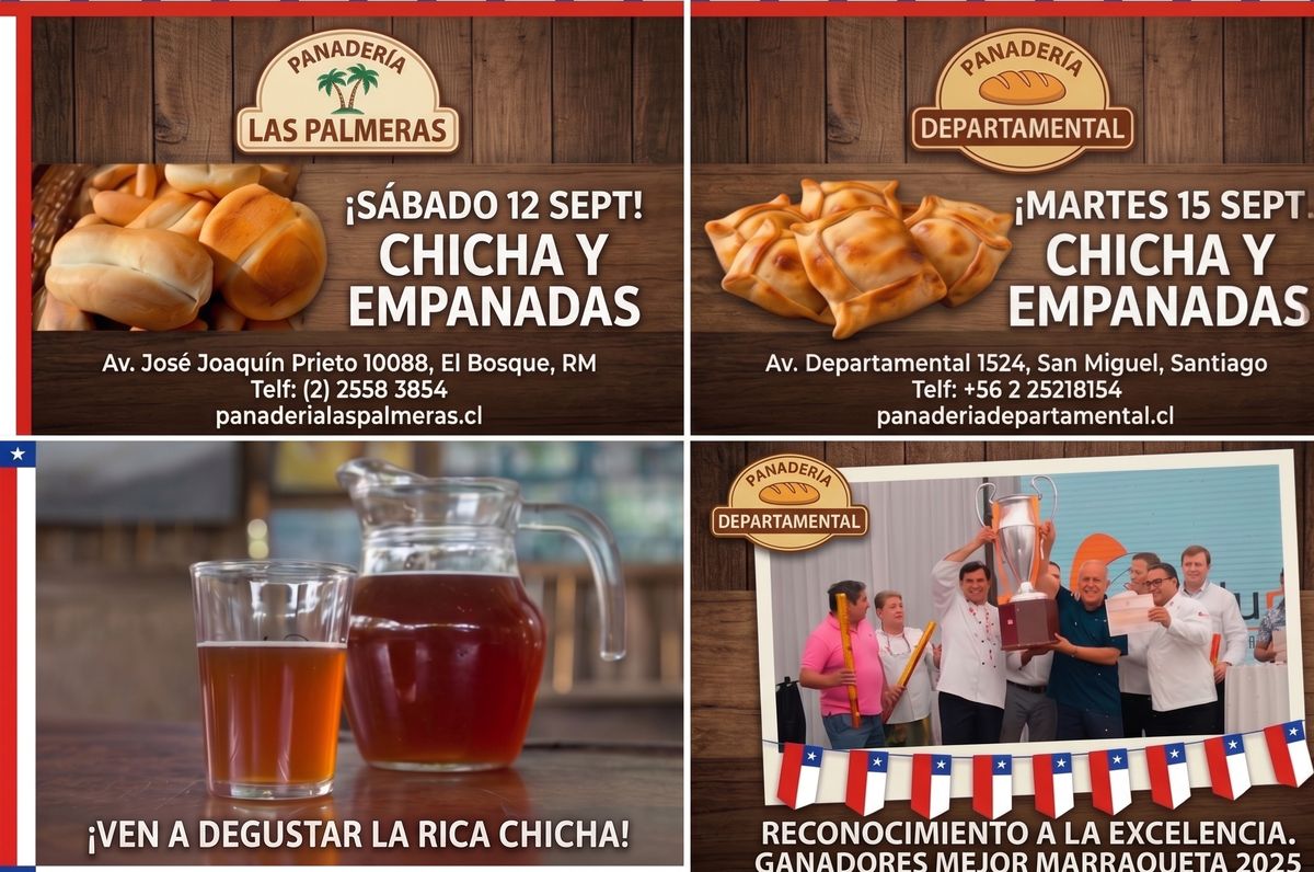 Aviso Chicha en Empanada